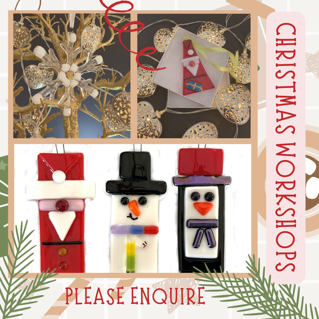 Fuse Glass Christmas Workshops